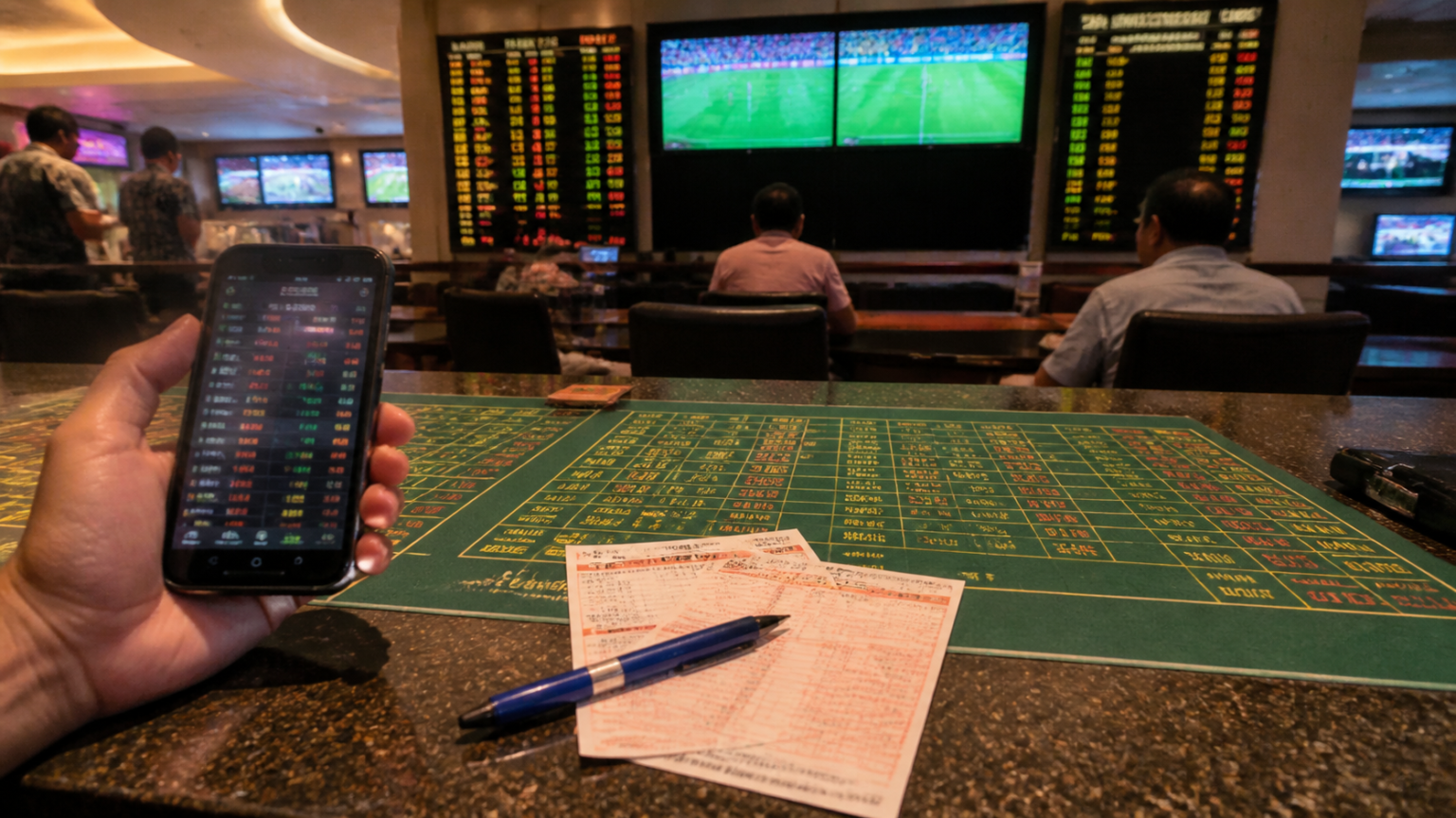Sports Betting Malaysia: A Practical Guide for Safer Play Sports betting Malaysia scene with odds, betting slip, and mobile screen